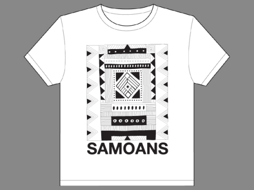 Samoans T-Shirt Mock-Up