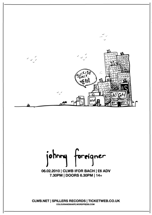 Johnny Foreigner - Clwb Ifor Bach